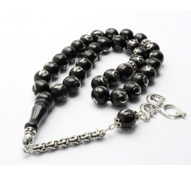 Bozkurt İşlemeli Oltu Tesbih