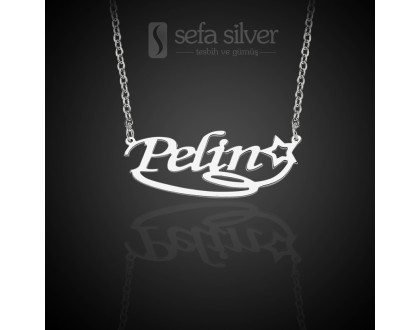 Kişiye Özel Gümüş Şans Kolyesi