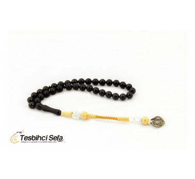 Usta İşi Erzurum Menşei Oltu Taşı Tesbih