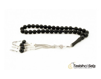 Usta İşi Erzurum Menşei Oltu Taşı Tesbih 