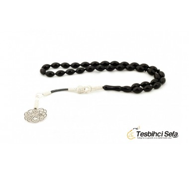 Usta İşi Erzurum Menşei Oltu Taşı Tesbih