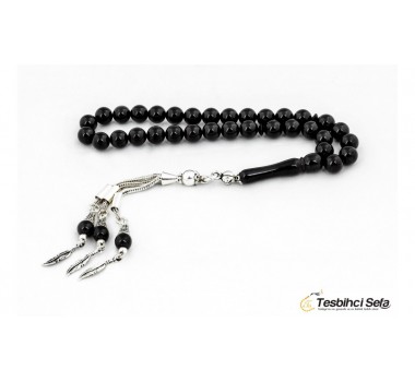 Usta İşi Erzurum Menşei Oltu Taşı Tesbih