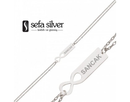 Bayan Gümüş İsimli Bileklik