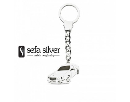 Araba Gümüş Anahtarlık