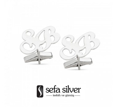 Harfli Kol Düğmesi Harfli Kol Düğmesi