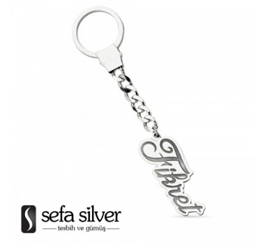 İsimli Gümüş Anahtarlık İsimli Gümüş Anahtarlık