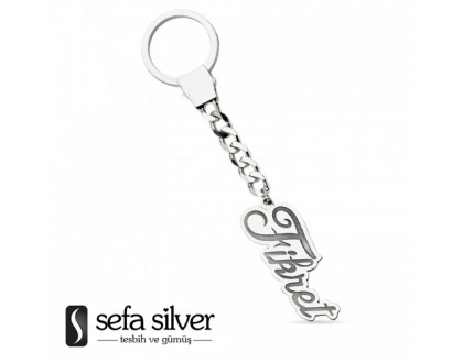 İsimli Gümüş Anahtarlık