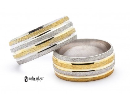 Altın Modeli Gümüş Alyans Altın Modeli Gümüş Alyans