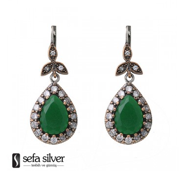 925 Ayar Gümüş Hürrem Sultan Küpesi 925 Ayar Gümüş Hürrem Sultan Küpesi