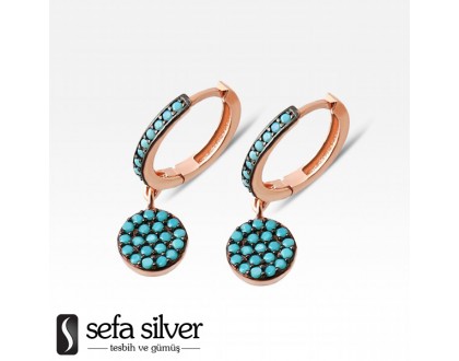 Zarif Gümüş Küpe