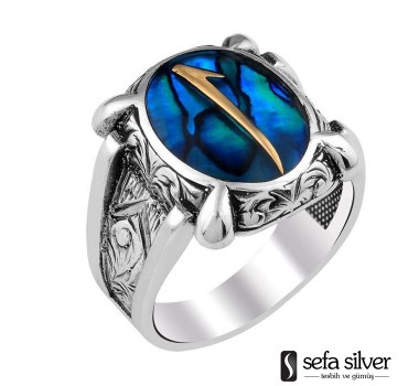 Elif Motifli Gümüş Yüzük Elif Motifli Gümüş Yüzük