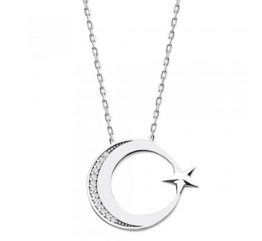 Ayyıldız Gümüş Kolye Ayyıldız Gümüş Kolye