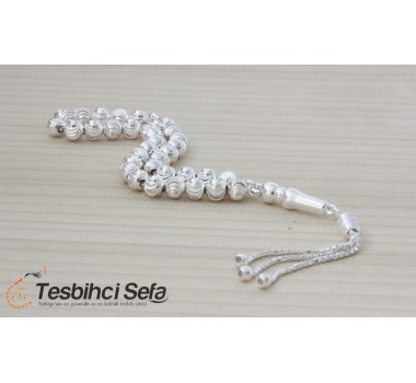 İşlemeli Gümüş Tesbih İşlemeli Gümüş Tesbih
