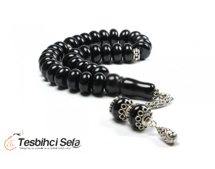 Basık Taneli Oltu Tesbih